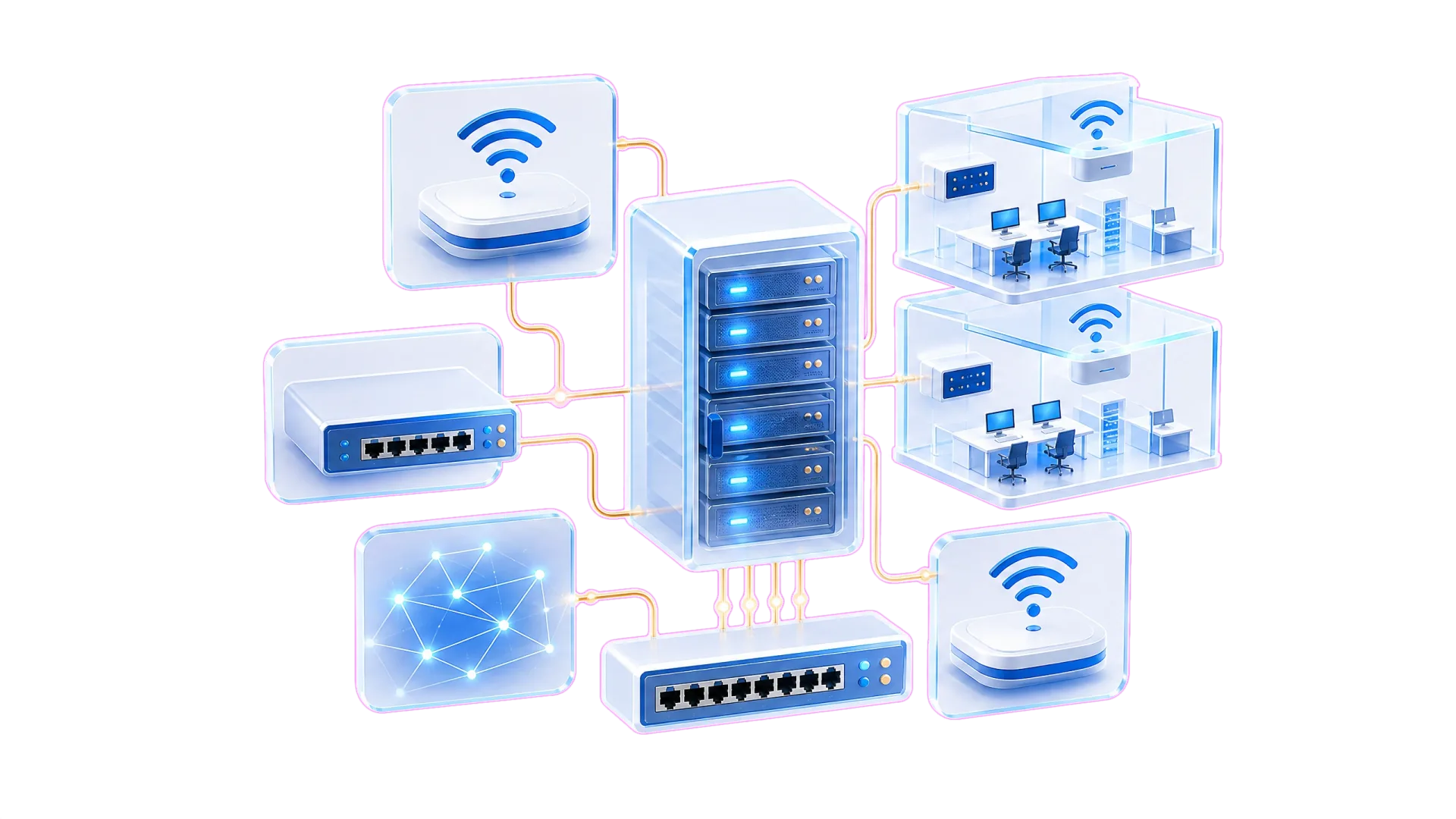 Your company's network, built to handle your daily workload